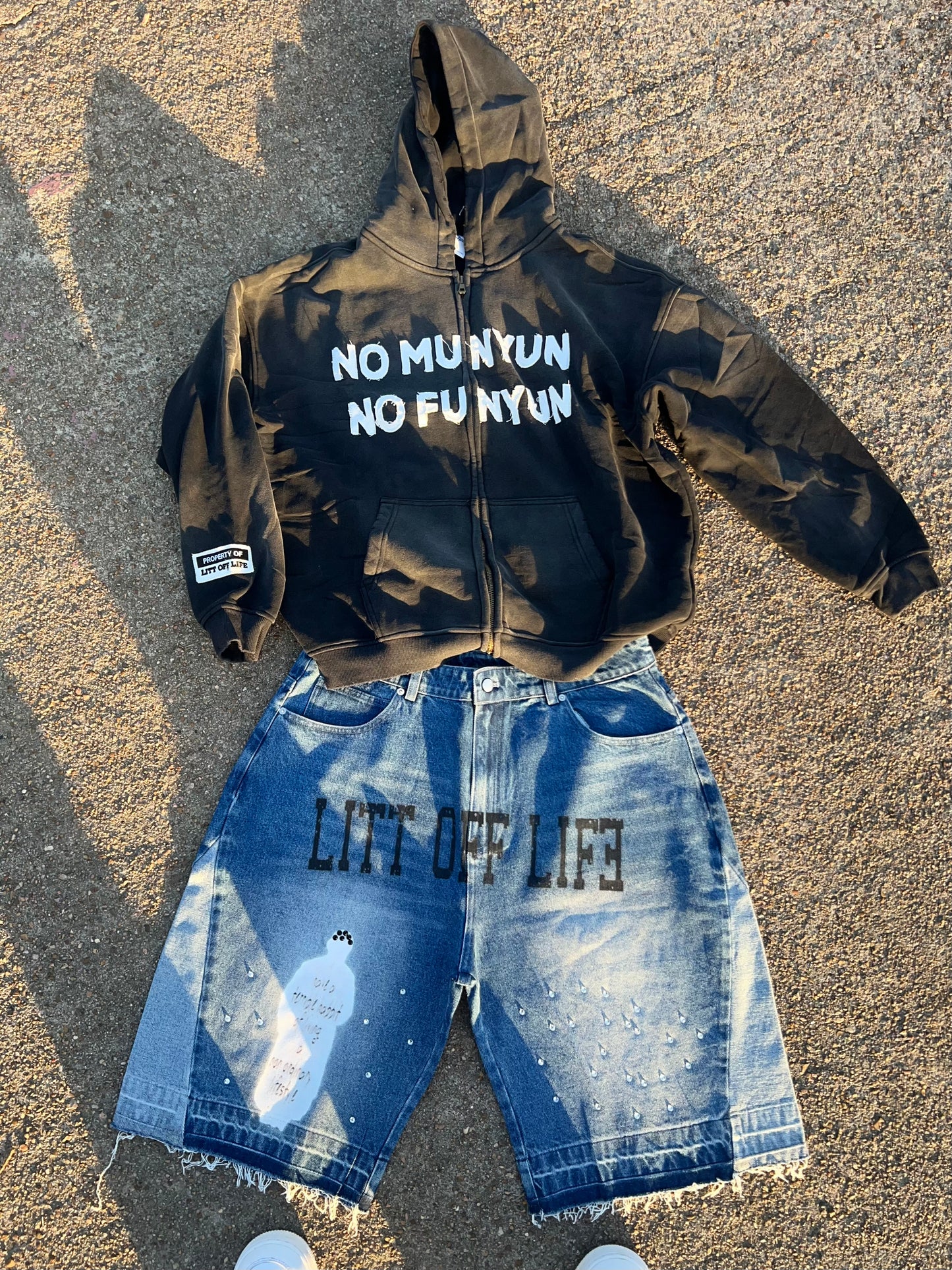 NMNF Embroidery Patch Zip-Up