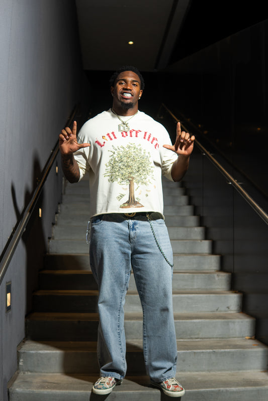 Money Tree Cropped Shirt