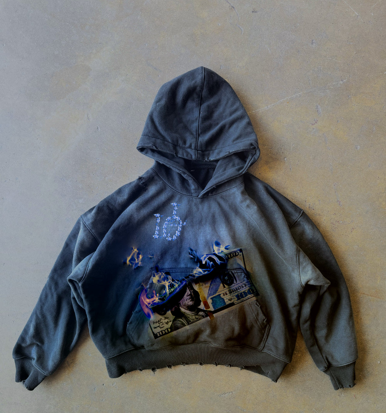 Burning Ben Boxy Hoodie